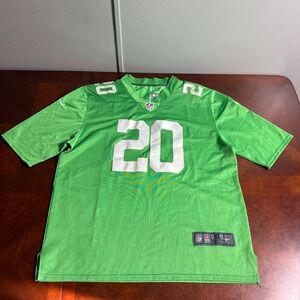 Brian Dawkins Philadelphia Eagles #20 Nike On Field Jersey Men's XL Kelly Green